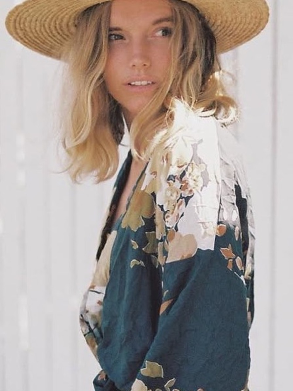 Novella Royale Kimono - Gray Gardener - OS - NWT